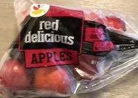 Mängden socker i Red delicious Apples