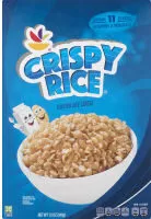 Mängden socker i Crispy rice cereal