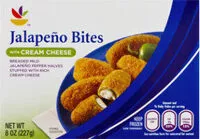 Mängden socker i Breaded Mild Jalapeno Pepper Halves Stuffed With
