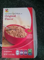 Mängden socker i Ahold original flavor instant oatmeal