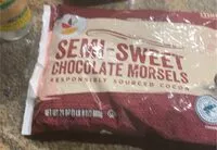 Mängden socker i Semi-sweet chocolate morsels