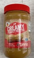 Mängden socker i Creamy peanut butter