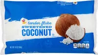 Mängden socker i Ahold tender flake coconut sweetened