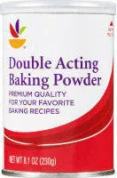Mängden socker i Double acting baking powder