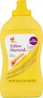 Mängden socker i Yellow Mustard