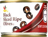 Mängden socker i Ahold black sliced ripe olives