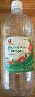 Mängden socker i Distilled White Vinegar