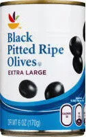 Mängden socker i Extra large black pitted ripe olives