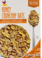 Mängden socker i Cereal honey crunchin' oats
