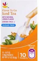 Mängden socker i Lemon Iced Tea Drink Mix