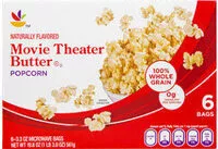 Mängden socker i Microwave Popcorn, Movie Theater Butter