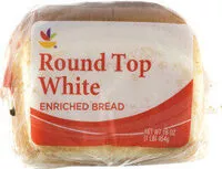 Mängden socker i Round Top White Enriched Bread