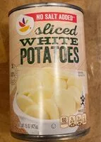 Mängden socker i Slices White Potatoes