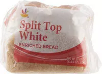 Mängden socker i Ahold enriched bread split top white