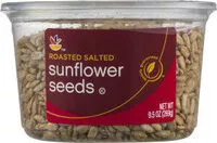 Mängden socker i Ahold roasted salted sunflower seeds