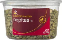 Mängden socker i Roasted Salted Pepitas