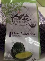 Mängden socker i Organic, Hass Avocados