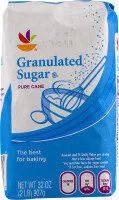 Mängden socker i Granulated Sugar