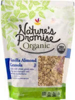 Mängden socker i Nature's promise organic vanilla almond granola