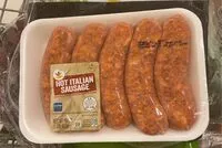 Mängden socker i Hot Italian Sausage