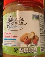 Mängden socker i Creamy peanut butter