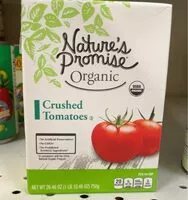 Mängden socker i Organic crushed tomatoes