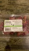 Mängden socker i Red Seedless Grapes