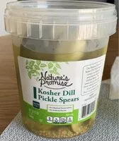 Mängden socker i Kosher Dill Pickles
