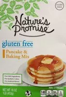 Mängden socker i Gluten Free Pancake & Baking Mix