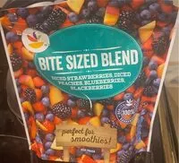 Mängden socker i Bite Sized Fruit Blend