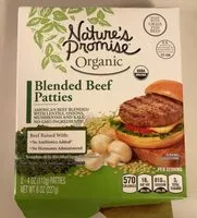 Mängden socker i Blended Beef patties