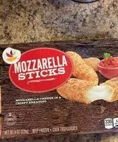 Mängden socker i Mozzarella Sticks