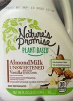 Mängden socker i Unsweeted Vanilla Almond Milk
