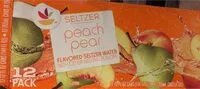 Mängden socker i Peach Pear Seltzer