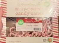 Mängden socker i organic candy canes