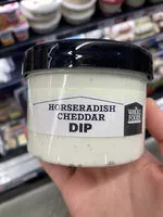 Mängden socker i Whole foods market, horseradish cheddar dip