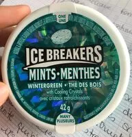 Mängden socker i Wintergreen Mints