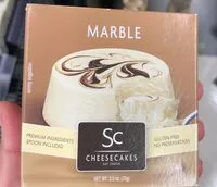 Mängden socker i Marble Cheesecake
