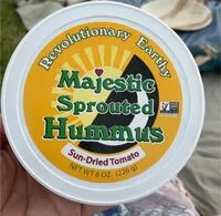 Mängden socker i Majestic sprouted hummus