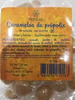 Mängden socker i Caramelos de propolis