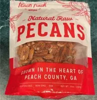 Mängden socker i Natural Raw Pecans