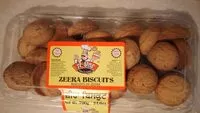 Mängden socker i Zeera Biscuits