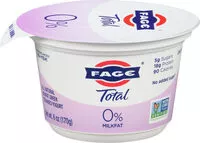 Mängden socker i Total 0% Nonfat Greek Strained Yogurt