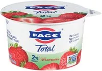 Mängden socker i Total lowfat greek strained yogurt with strawberry