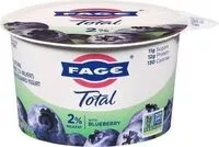 Mängden socker i Fage, total 2%, lowfat greek strained yogurt, blueberry