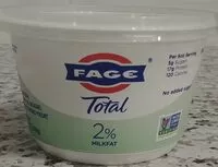 Mängden socker i Greek Yogurt Two Percent Milkfat