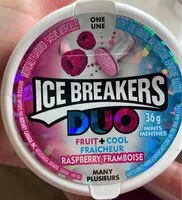 Mängden socker i Icebreakers caramelos raspberry