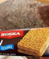 Mängden socker i Barre sésames croquants