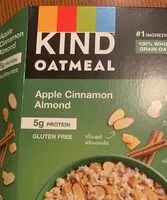 Mängden socker i Kind Oatmeal Apple Cinnamon Almond