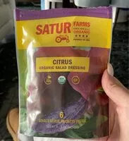 Mängden socker i Citrus Organic Salad Dressing